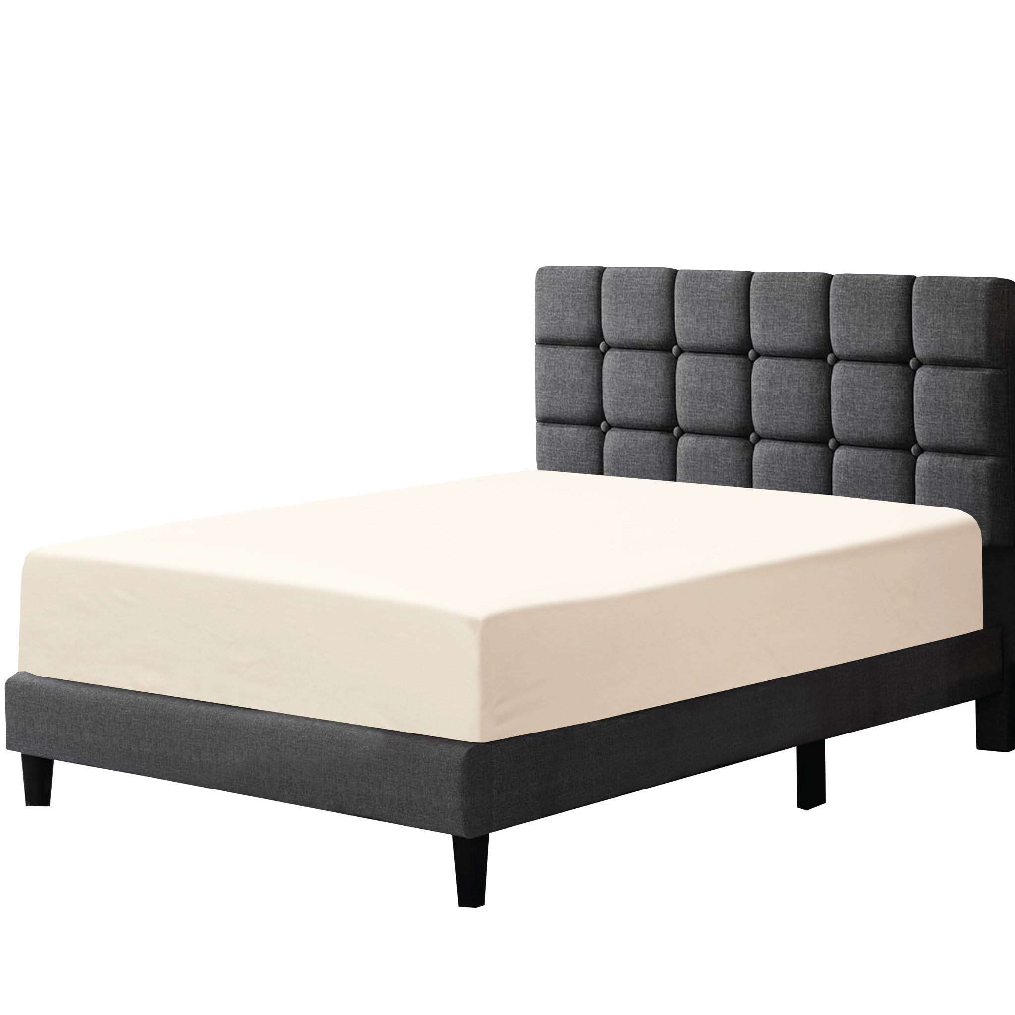 Siesta Zen 100% Egyptian Cotton Fitted Sheet – 300 Thread Count – Extra Deep 30cm Pocket