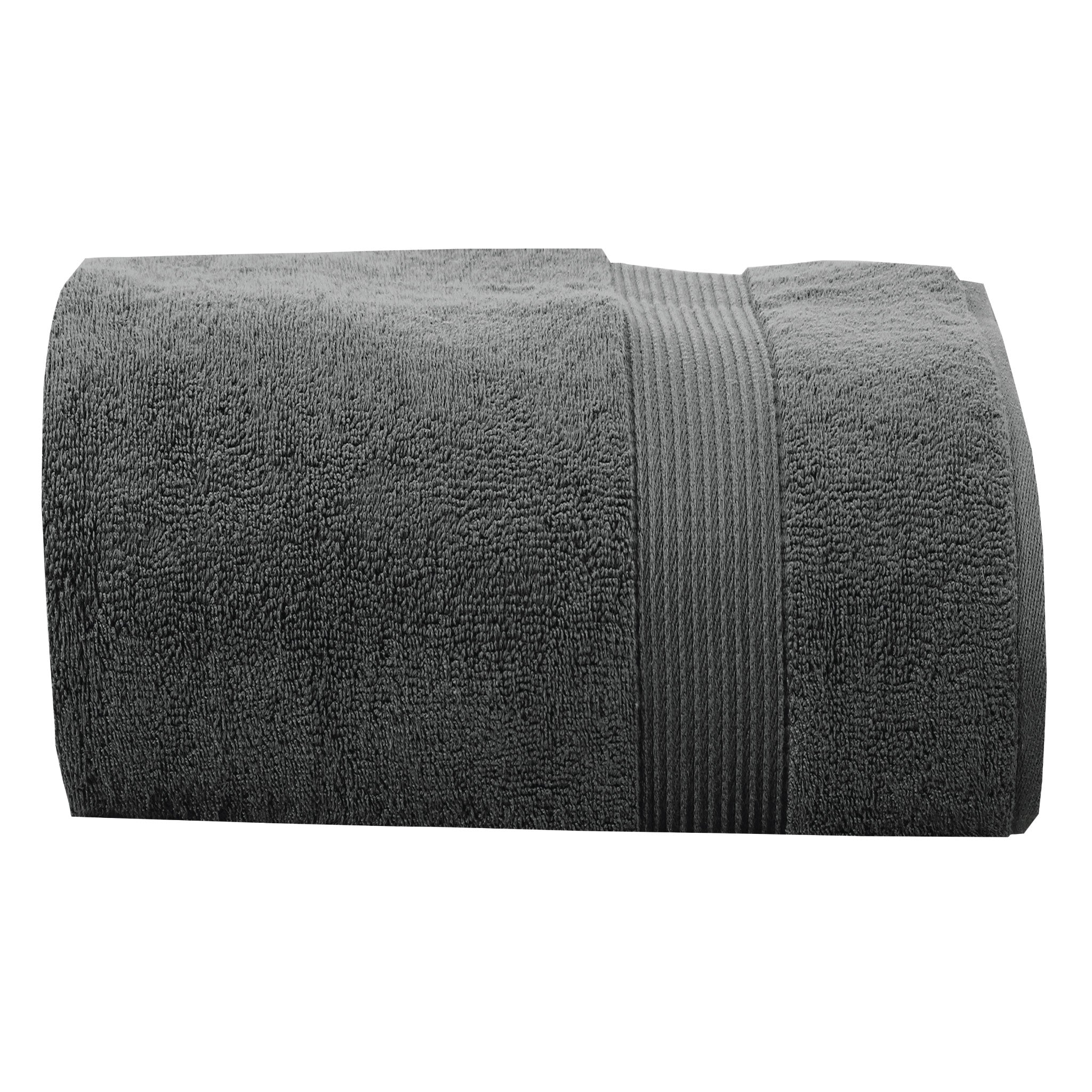 Jumbo Bath Towel 600 GSM 100% Combed Cotton, Extra Large 35x70" (90x180cm), Ultra-Absorbent & Soft Jacquard Border Hotel Spa Quality, Durable for Daily Use, Gift Pack